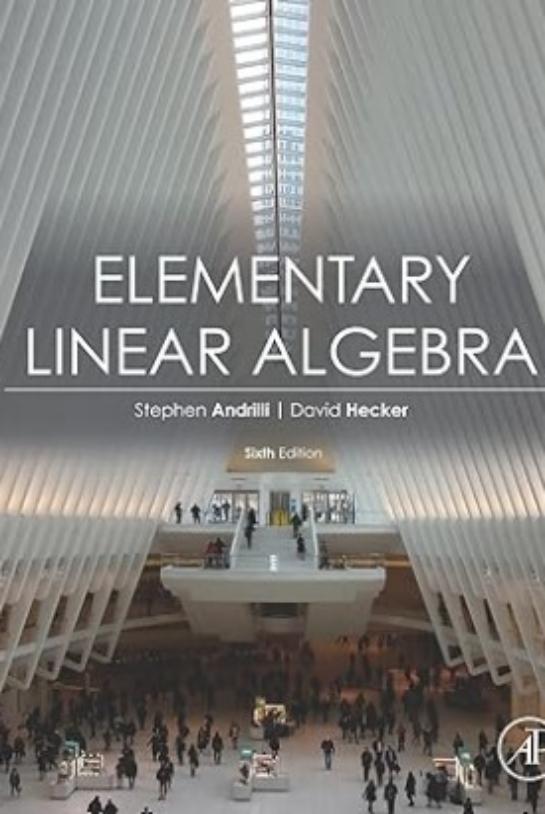 Elementary linear algebra