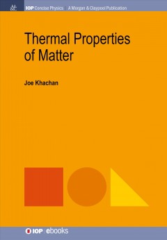 Thermal properties of matter